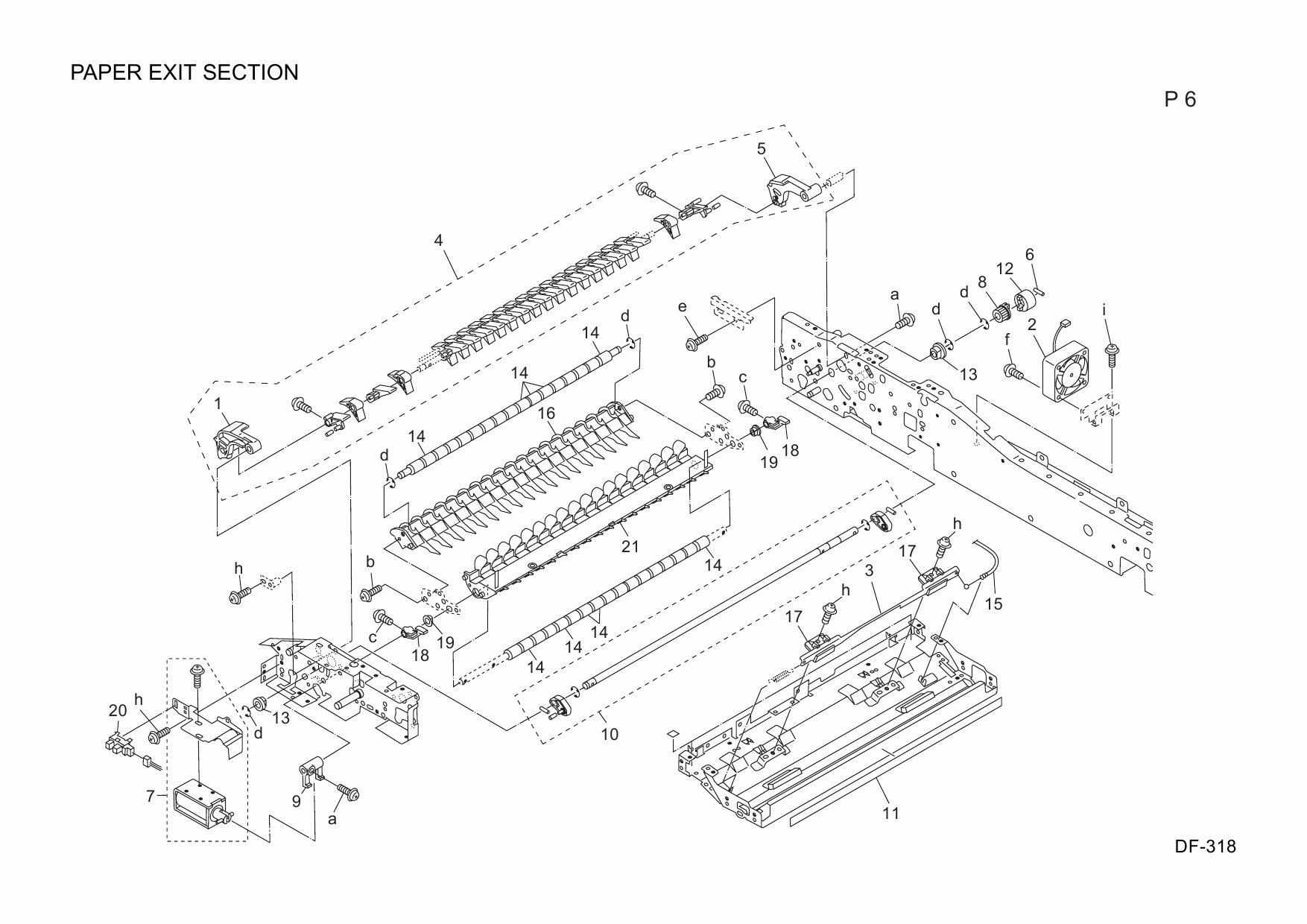 Konica-Minolta Options DF-318 14GA Parts Manual-3